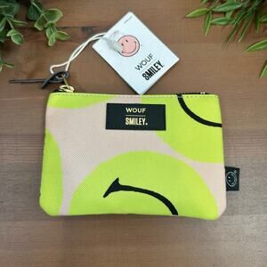Wouf Petite Pochette Smileys Wristlet